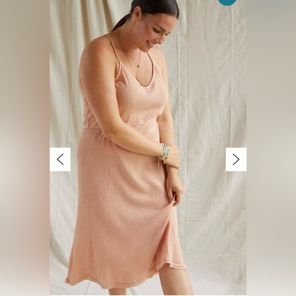 Anthropologie Daily Practice Cotton Dress Style 67242487 Pink 3X NWT Summer - Picture 1 of 11